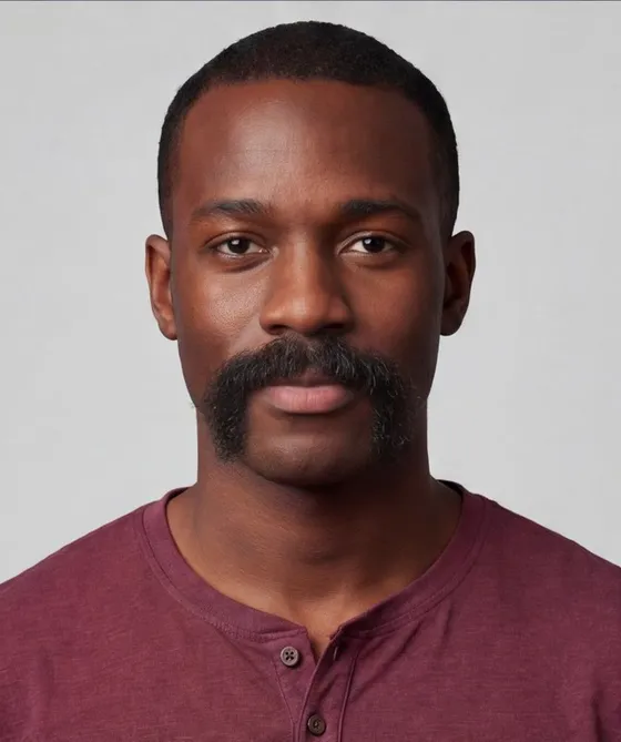 Walrus Moustache: after