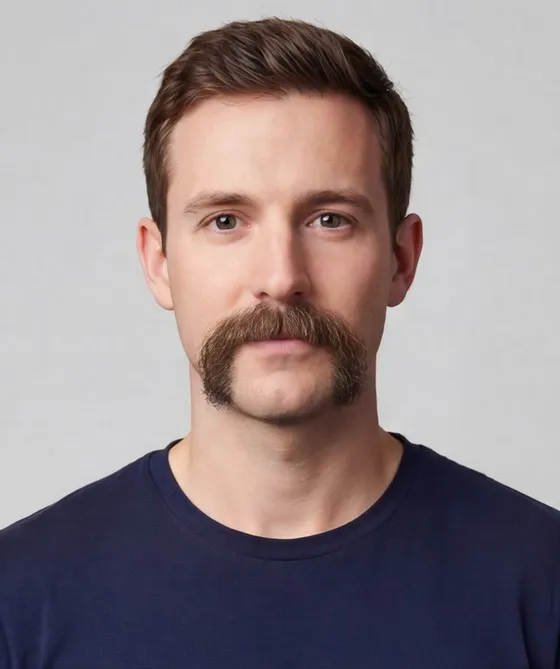 Walrus Moustache: after