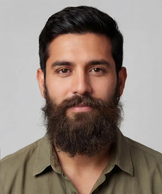 Viking Beard: after