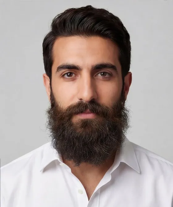 Viking Beard: after
